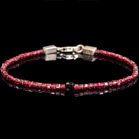Garnet and Spinel Bracelet | Armillas Design – red garnet and spinel bracelet