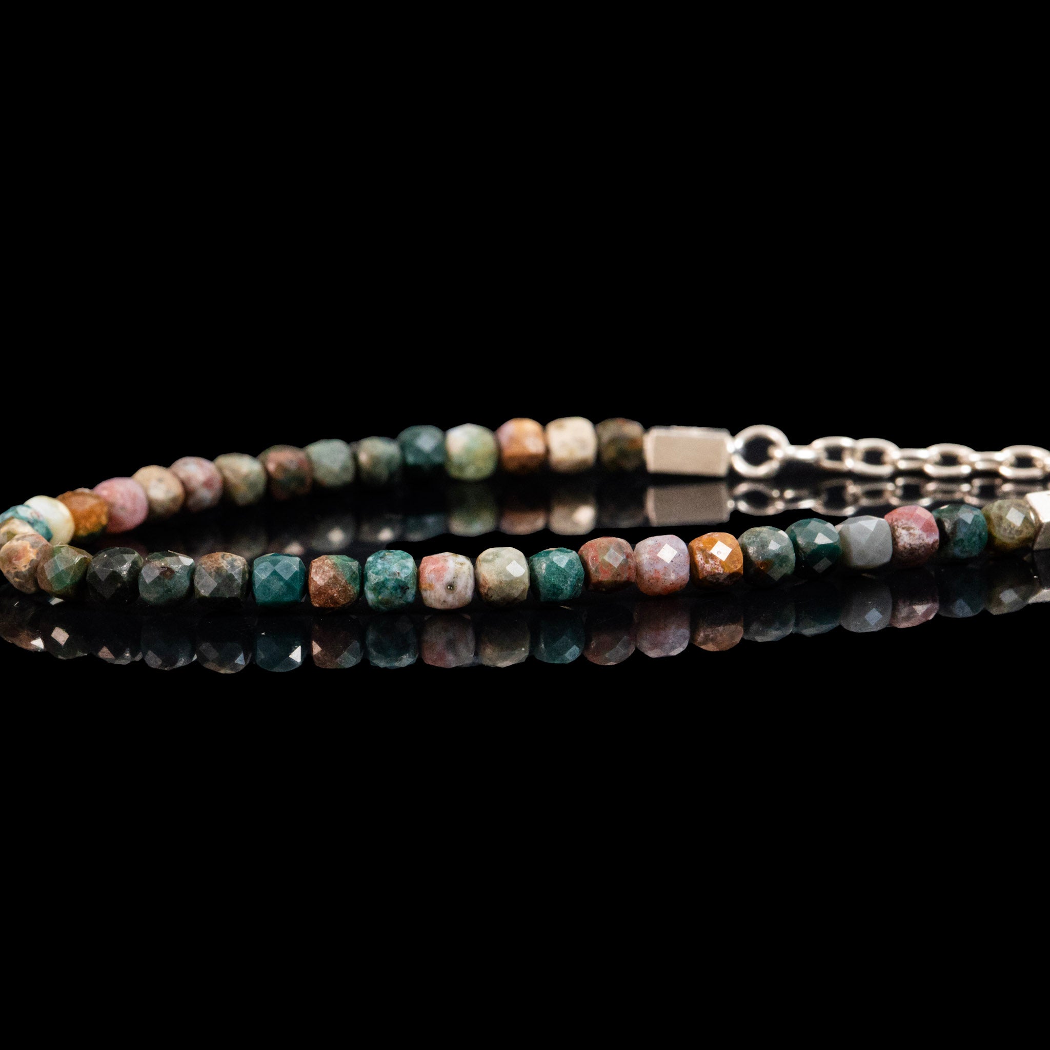 Ocean Jasper Bracelet | Armillas Design – rare orbicular ocean jasper bracelet – view 3