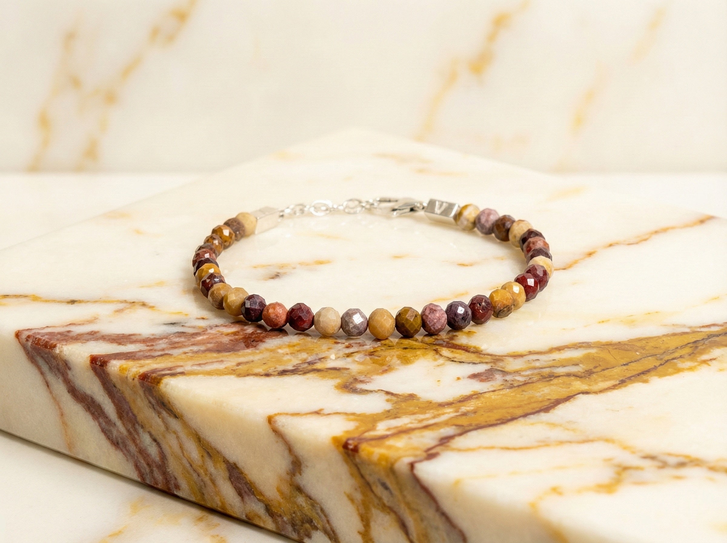 Mookaite Bracelet | Armillas Design – Australian mookaite gemstone bracelet