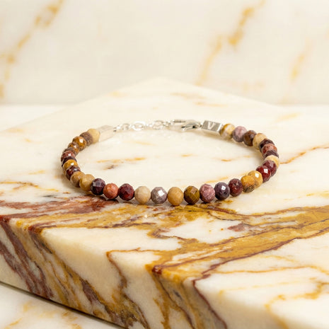 Mookaite Bracelet | Armillas Design – Australian mookaite gemstone bracelet