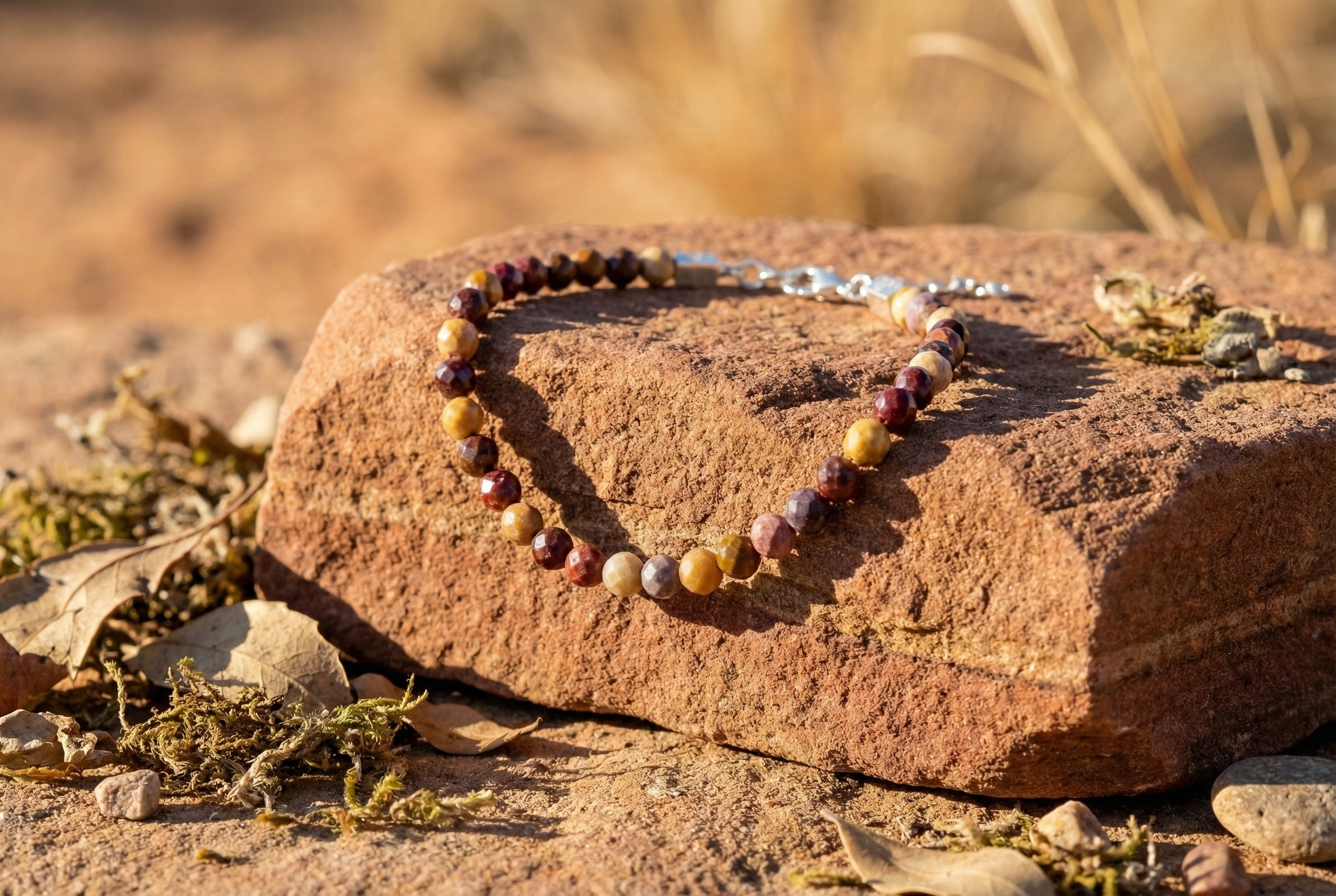 Mookaite Bracelet | Armillas Design – Australian mookaite gemstone bracelet – view 2